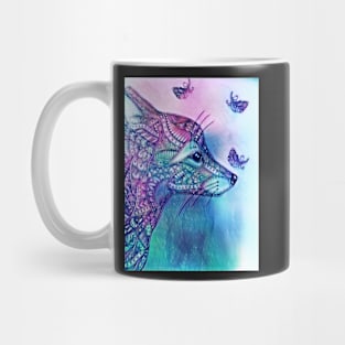 Fox and Feathers Mug